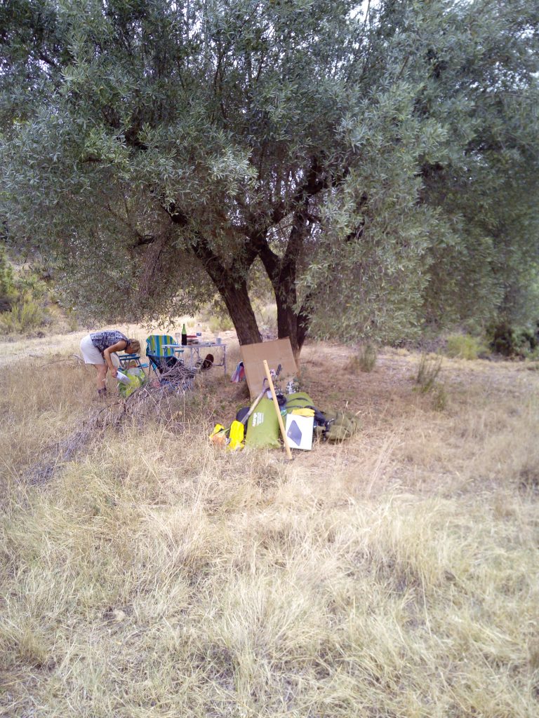 Setting Up Camp