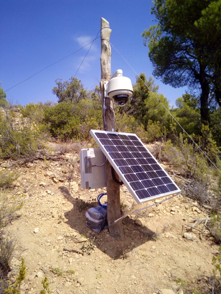 Camera With Solar Panel
